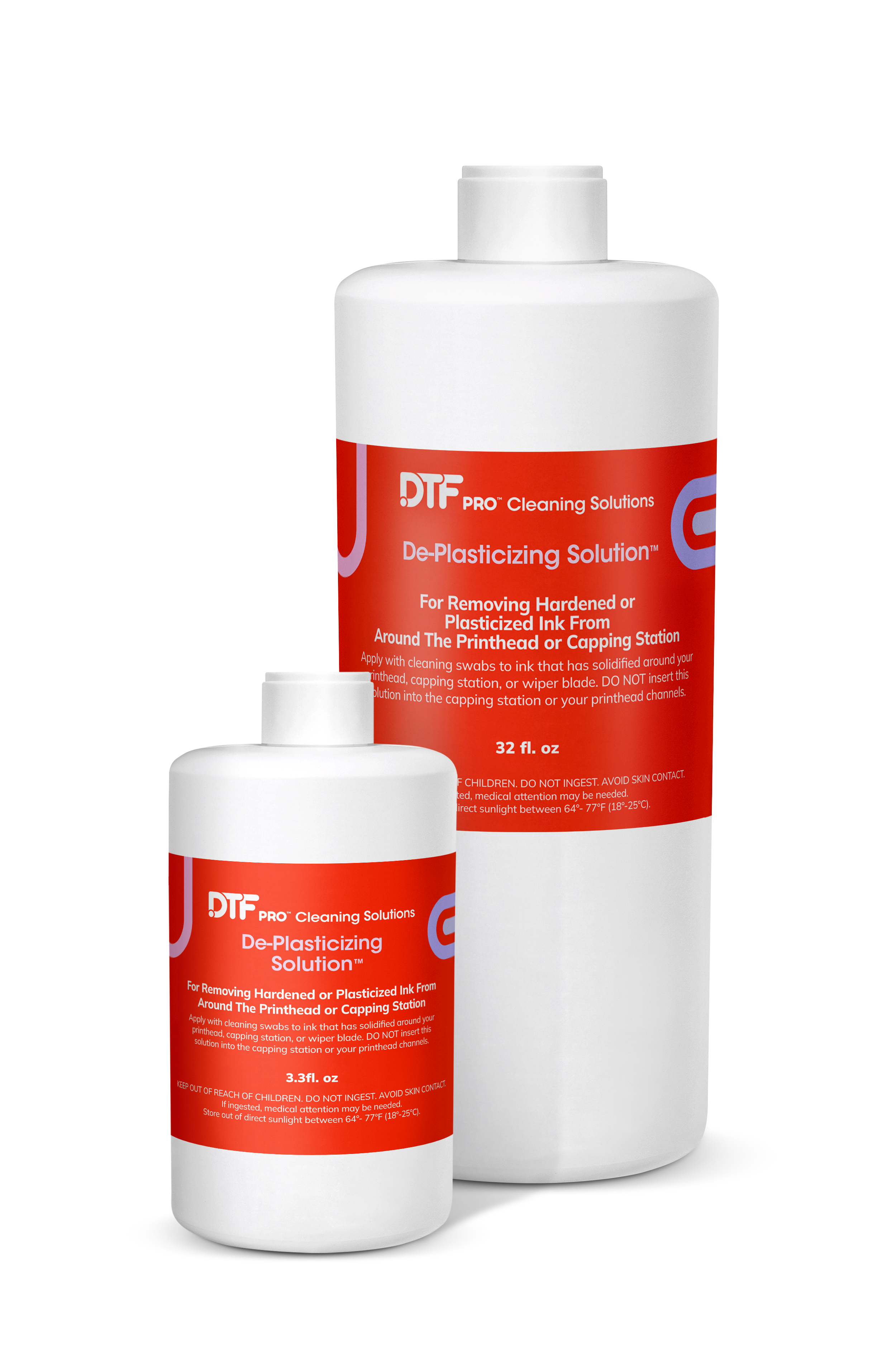 De-Plasticizing Solution